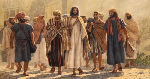 jesus disciples walking kidron
