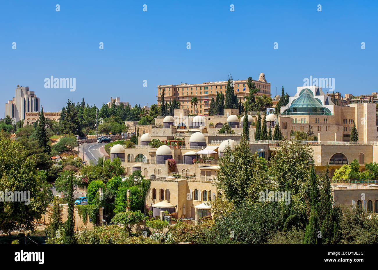 view of modern residential buildings in jerusalem israel dybe3g