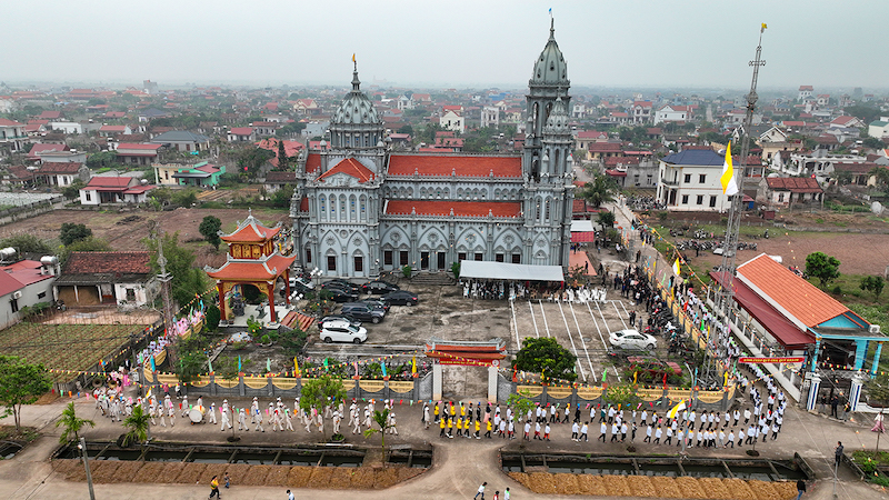 Gh. Phúc Thiện - Phúc Điền: làm phép tòa & lễ tạ ơn