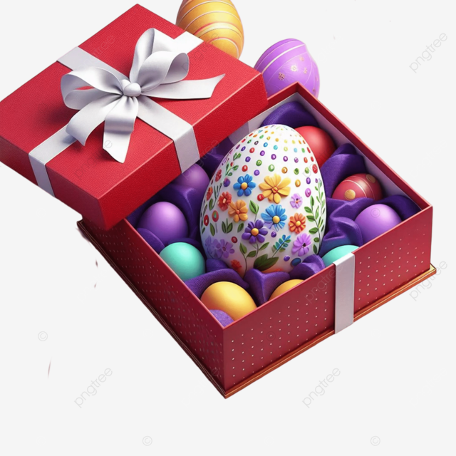 pngtree 3d icon easter egg giftbox day illustration concept render png image 12229733