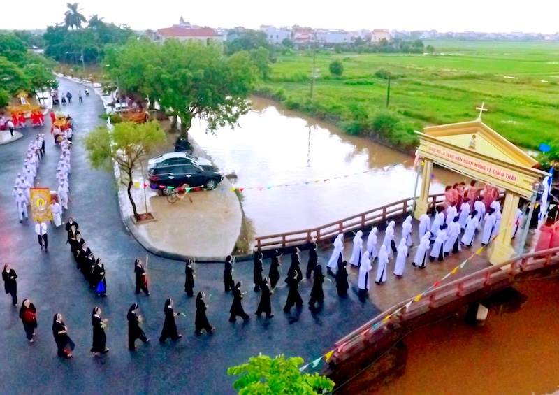 Họ La Vang, Gx. Bùi Chu mừng bổn mạng