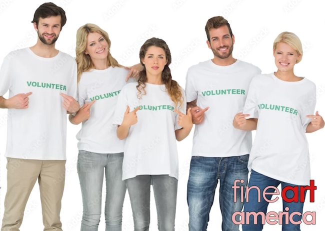 volunteers