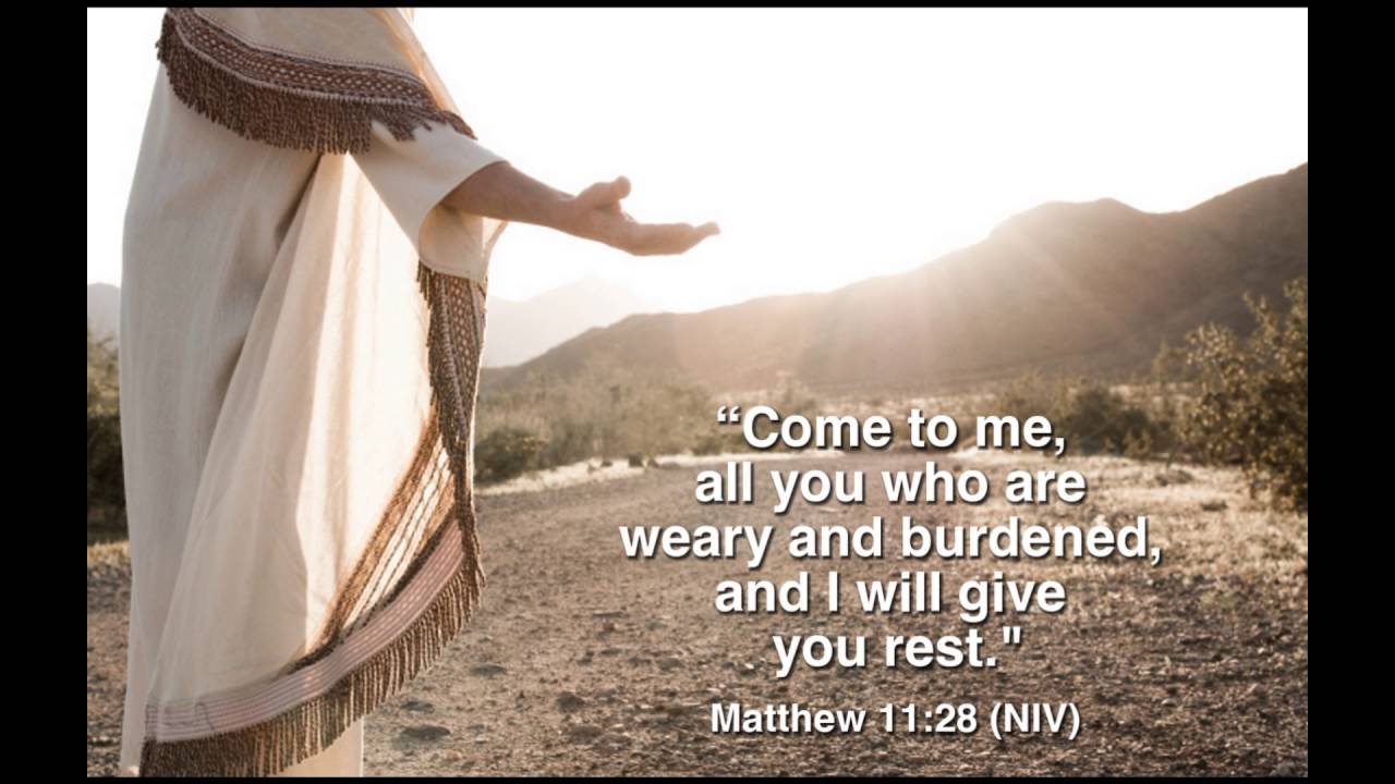 matthew 11 28