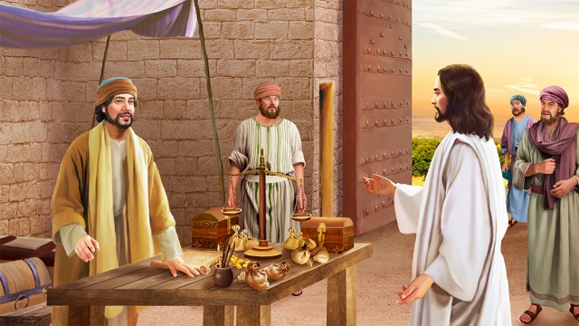 jesus calls matthewbible story