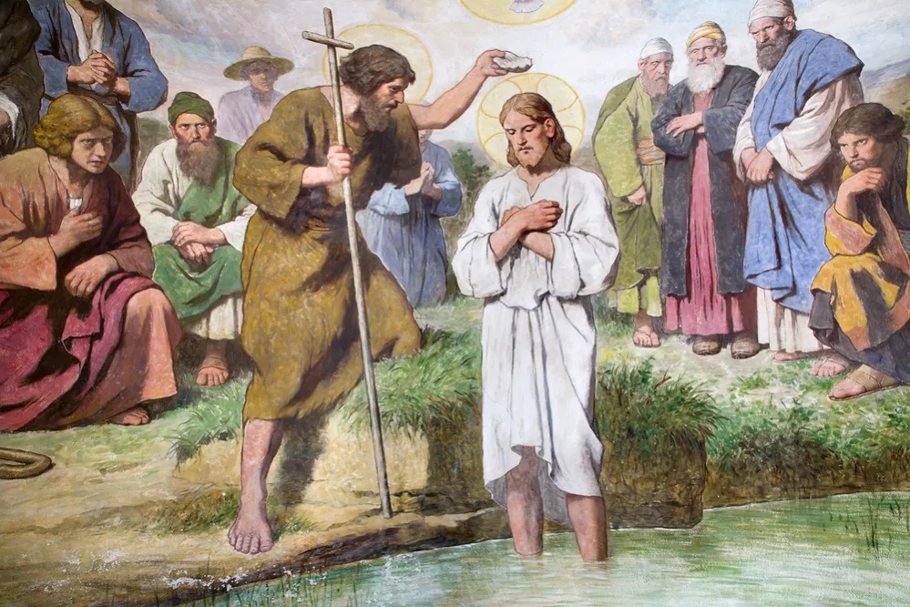 painting depicting john the baptist baptising jesus christ 1637405170850 jpg