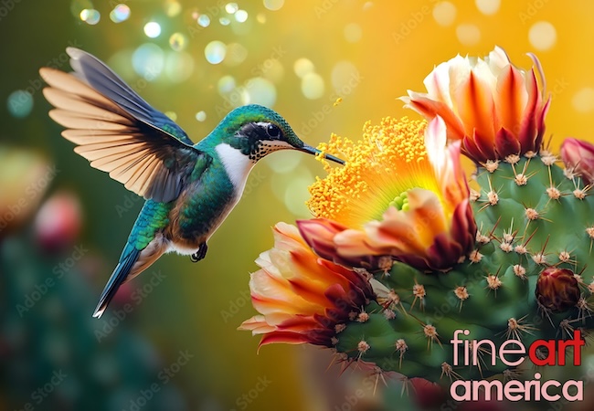 cactus hummingbirds