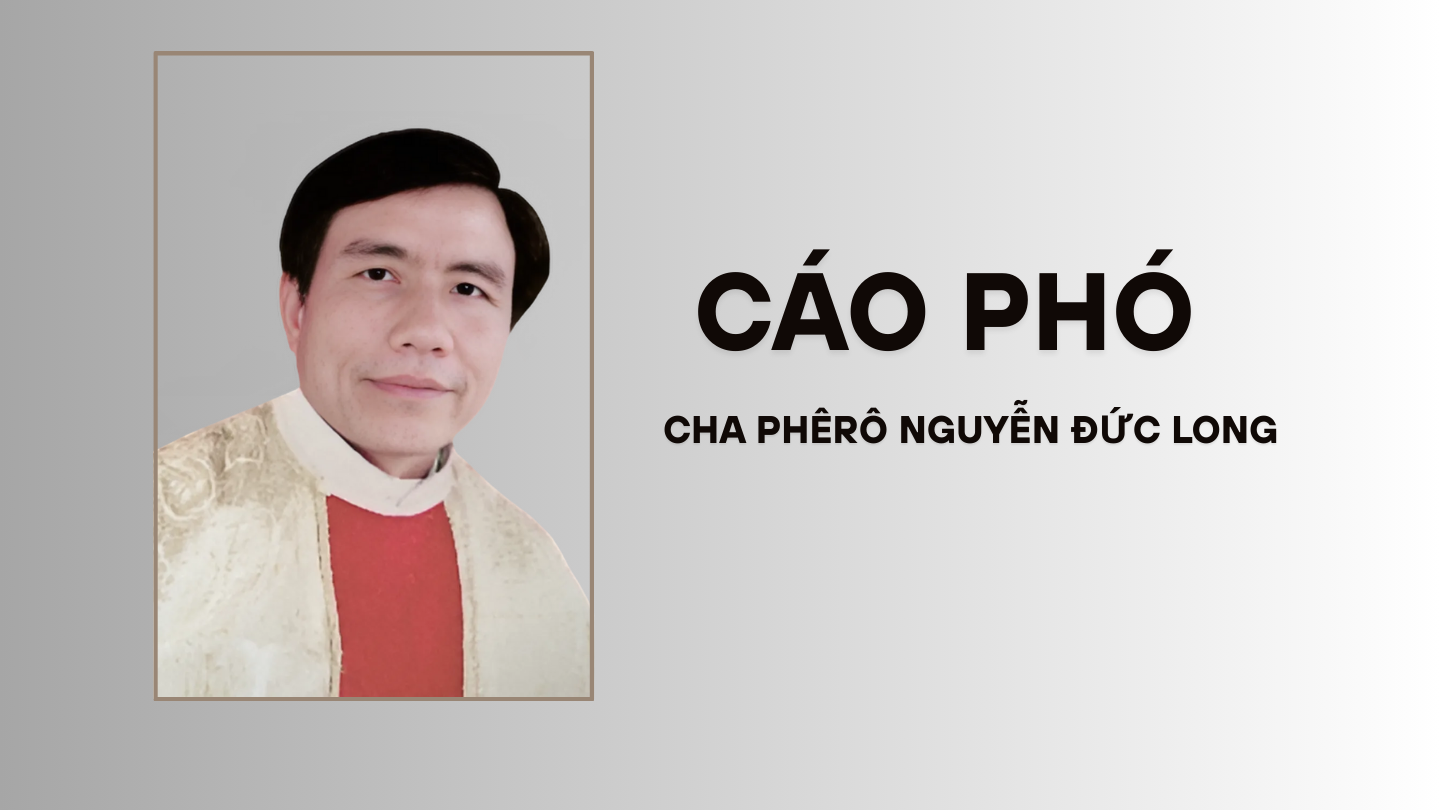 Cáo phó Cha Phêrô Nguyễn Đức Long