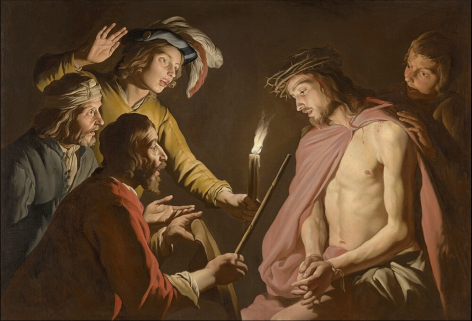 matthias stom christ crowned with thorns