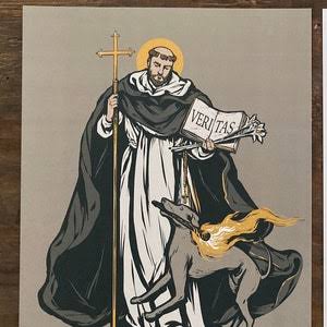 Saint Dominic 8.5' X 11' Large Print - Etsy Canada