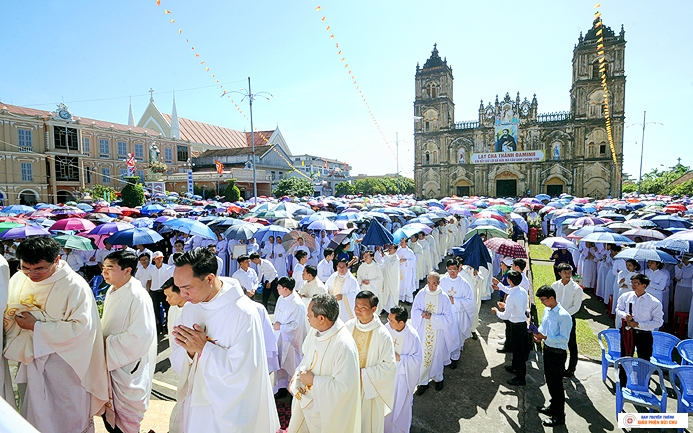 Lễ thánh Đa Minh Quan Thầy Giáo Phận năm 2017