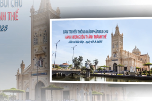 Hình ảnh Ban Truyền thông Giáo phận hành hương Năm Thánh