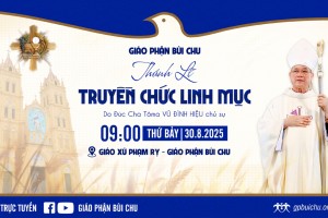 Link trực tuyến Thánh lễ truyền chức Linh mục