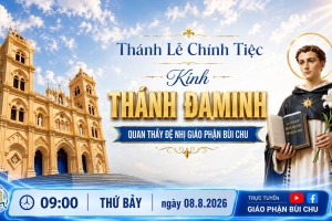 Link Thánh Lễ Trực tuyến kính Thánh Đaminh