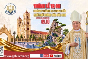 Thánh lễ Tạ ơn Khánh thành và Cung hiến Nhà thờ Chính tòa Bùi Chu